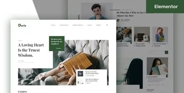 Doris – Blog & Magazine Template Kit